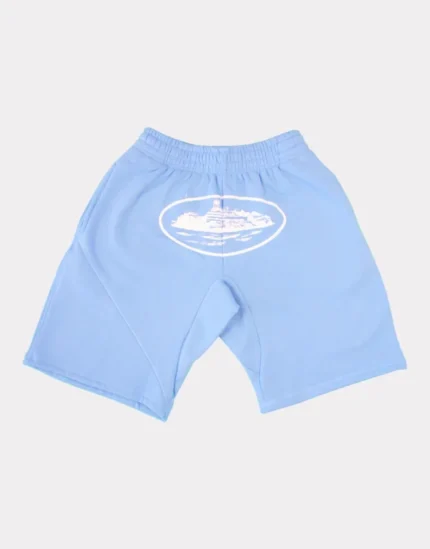 Corteiz Alcatraz Shorts Babyblau (2)